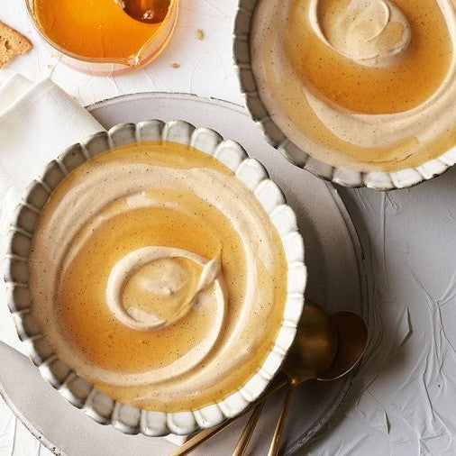 Make delicious dessert with honey!