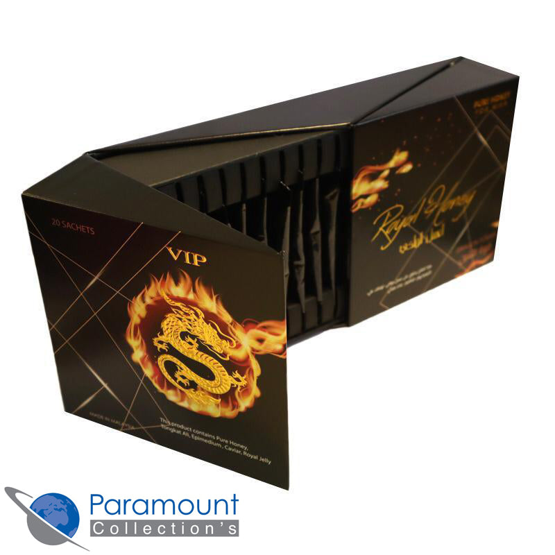 Dragon Power VIP Royal Honey (Pack of 20 Servings - 10 gram each)