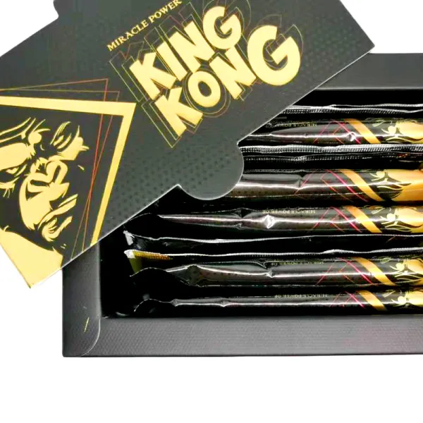 King Kong Miracle Honey with Cinamon & Herbs for Men (Pack of 12 Servings - 15 gram each)