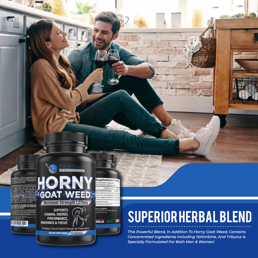 Paramount Collection's Horny Goat Weed Complex for Men and Women